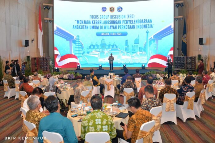 FOTO 9 Juli_Focus Group Discussion (FGD) Menjaga Keberlangsungan Penyelenggaraan Angkutan Umum di Seluruh Wilayah Perkotaan Indonesia di Jakarta. 2