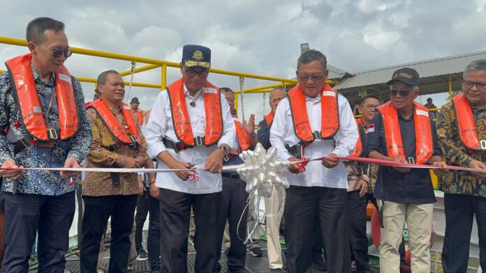 FOTO 12 Agustus_Acara peresmian Retrofit Conversion Kapal Eksisting menjadi Kapal Diesel Dual Fuel oleh PT Pertamina Hulu Mahakam di Balikpapan. 2