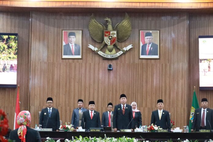 FOTO 17 Agustus_Rapat Paripurna yang beragendakan mendengarkan Pidato Kenegaraan dari Presiden Joko Widodo. 1