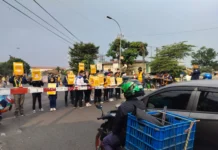 KAI dan 790 Pecinta KA Gelorakan Semangat Selamat di Perlintasan