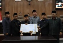 Rapat Paripurna Kesepakatan Perubahan KUA dan PPAS Kota Bekasi