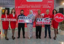 Indonesia AirAsia Perkuat Posisi di ASEAN dengan Resmikan Penerbangan Jakarta ke Bandar Seri Begawan