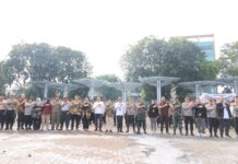 Pemkot Bekasi dan Unsur Keamanan Gelar Simulasi Pengamanan Pilkada