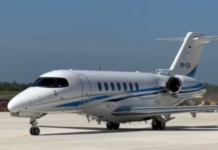 Pesawat Jet Ditumpangi Menhub Mendarat Perdana di Bandara IKN