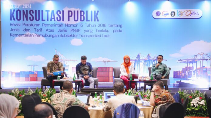 FOTO 14 September_Konsultasi Publik Rancangan Peraturan Pemerintah (RPP) tentang Tarif Penerimaan Negara Bukan Pajak (PNBP) Sub Sektor Perhubungan Laut..jpeg 1