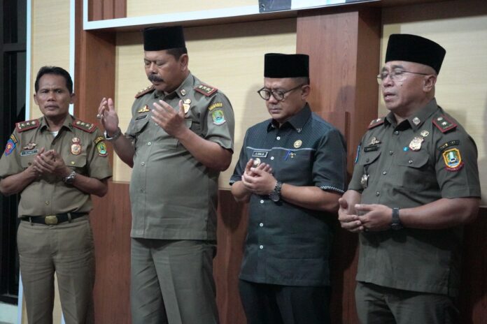 FOTO 20 September_Memperingati Maulid Nabi Muhammad SAW 1446 Hijriah di Markas Komando Satuan Polisi Pamong Praja (Satpol PP) Kota Bekasi. 2