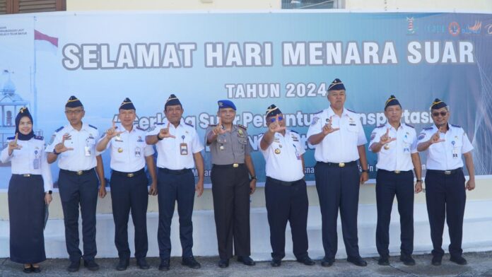 FOTO 22 Sept_Upacara Peringatan Hari Menara Suar yang diselenggarakan di Distrik Navigasi Tipe A Kelas II Teluk Bayur, Padang, Sumatra Barat. 4