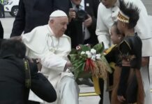 Paus Fransiskus Tiba di Bandara Soekarno-Hatta
