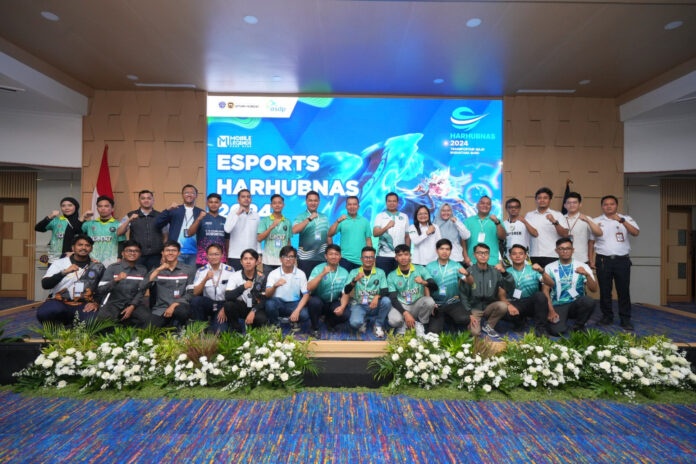 FOTO 4 September_Kegiatan Kompetisi Esports Harhubnas 2024 melalui permainan Mobile Legend Bang Bang (MLBB).