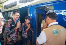 KAI Services Beri Delegasi ASEAN Railway CEOs’ Layanan di Kereta Compartment Suite Class