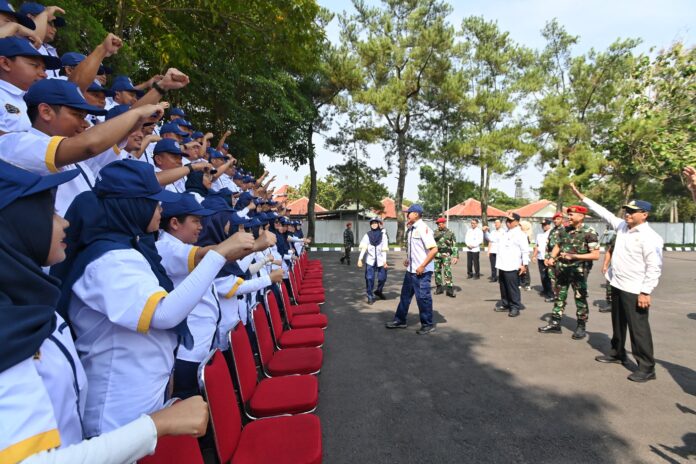 FOTO 14 Okt_Pembukaan Diklat Wawasan Kebangsaan Teknik Kepelatihan bagi Tenaga Pendidik dan Kependidikan di Bandung. (dok. kemenhub 3
