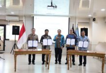 Kemenhub Tandatangani Tiga Perjanjian Strategis Pelabuhan