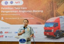 BPTJ Kembali Beri Pelatihan Tata Cara Pengereman di Turunan pada Angkutan Barang