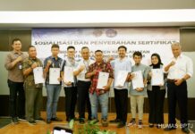 BPTJ Serahkan Sertifikat SMK-PAU untuk 19 Perusahaan Angkutan Umum Jabodetabek