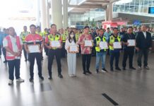 Otoritas Bandara Wilayah II Medan dan PT Angkasa Pura Aviasi Gelar Safety Campaign di Bandara Kualanamu