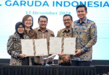 Garuda Indonesia dan Kemenekraf Perkuat Kolaborasi Promosikan IP Lokal