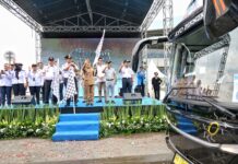 Kemenhub Berangkatkan Mudik Gratis Angkutan Jalan Nataru 2024/2025