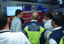 Plt Dirjen Hubud Monitor Pelaksanaan Angkutan Nataru 2024/2025 di Bandara Kualanamu