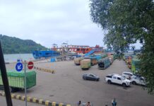 Antisipasi Kepadatan Transportasi Laut Selama Libur Isra Mikraj dan Imlek dengan Pengaturan Lalin Penyeberangan