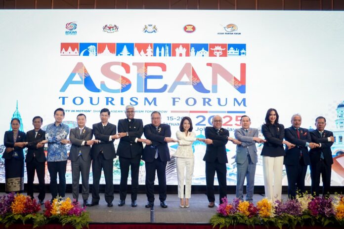 FOTO 22 Jan_Saat rangkaian partisipasi di ASEAN Tourism Forum (ATF) 2025 di Johor Bahru, Malaysia.
