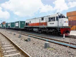 KAI Logistik Kelola 6,8 Juta Ton Angkutan Barang hingga Mei 2026