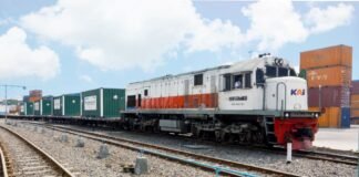 KAI Logistik Kelola 6,8 Juta Ton Angkutan Barang hingga Mei 2026