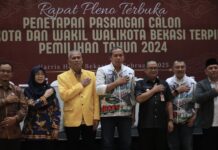 Rapat Pleno KPU Kota Bekasi Tetapkan Wali Kota Terpilih 2025 – 2029