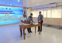 Ditjen Hubla dan PT Dua Samudera Perkasa Tandatangani Konsesi Terminal Setangga Pelabuhan Kotabaru