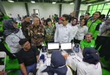 Pengemudi Transportasi Online Cek Kesehatan Gratis