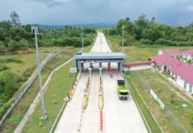 Jalan Tol Sibanceh Seksi 1 Resmi Berfungsi untuk Kendaraan Golongan 1