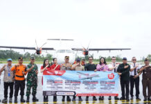 Penerbangan Perdana BIM – Bandara Rokot Perkuat Konektivitas Kepulauan Mentawai