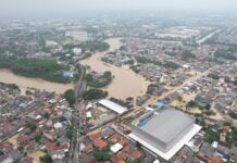 Kota Bekasi Lumpuh karena Delapan Kecamatan Terdampak Banjir