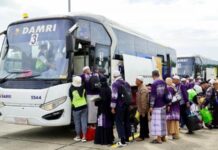DAMRI Layani Angkutan Haji Tahun 2025 dengan 64 Armada