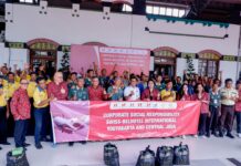 Jaringan Hotel Swiss-Belhotel International Wilayah Jogja, Solo dan Semarang Gelar Aksi Sosial Berbagi ke Porter di Stasiun Tawang