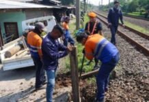 KAI Daop Jakarta Tutup 12 Perlintasan Liar pada Januari – April 2025