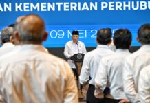 Menhub Lantik dan Rotasi Sejumlah Pejabat di Lingkungan Kemenhub