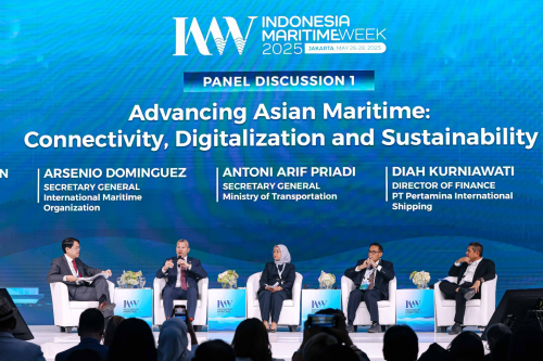 FOTO 12 Juni_Kegiatan Indonesia Maritime Week (IMW) 2025 yang digelar di Jakarta pada 26 - 28 Mei 2025. hublakemenhub