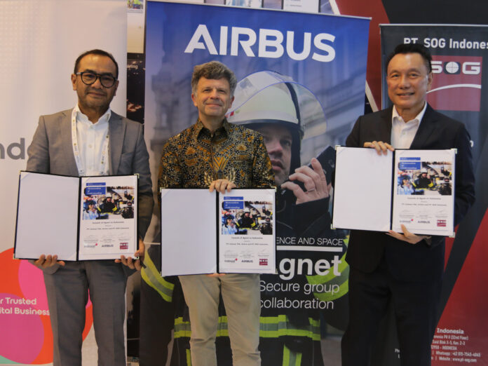 FOTO 12 Juni_Sesi penandatangan Nota Kesepahaman untuk menjajaki potensi kolaborasi menghadirkan Airbus