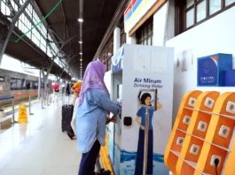 KAI Sediakan 124 Water Station di 58 Stasiun