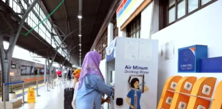 KAI Sediakan 124 Water Station di 58 Stasiun