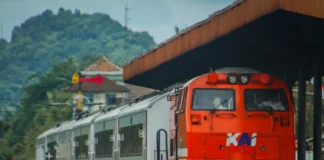 Penumpang Tumbuh 45,23% di Perjalanan KA Rajabasa Rute Palembang – Lampung