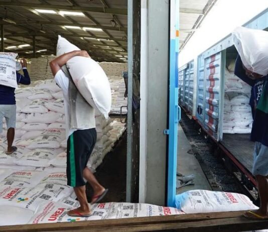 KAI Layani 13.920 Ton Pupuk hingga Juli 2026