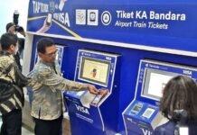 Visa dan MITJ Luncurkan Pembayaran Contactless di Stasiun Commuter Line Basoetta