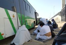 Angkutan Bus Jadi Sarana Transportasi PPIH Arab Saudi Safariwukufkan Jemaah Haji