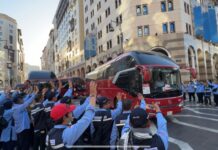 Fase Pemulangan Kloter Terakhir Jemaah Haji Terbang dari Madinah