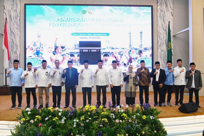 FOTO 14 Juli_Acara Penutupan Operasional Penyelenggaraan Ibadah Haji yang digelar Kementerian Agama di Jakarta. dok. kemenhub)