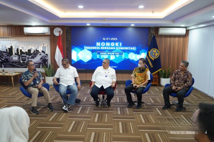 FOTO 16 juli_Kegiatan diskusi santai bertajuk Nongki (Ngobrol Bareng Komunitas) 1 INI