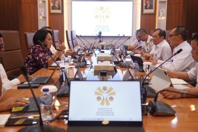 FOTO 22 Juli_Oertemuan dengan Sekretariat Jenderal Kementerian Perhubungan (Kemenhub) di Kantor Kementerian P2MI, Jakarta. (dok. bp2mi.go.id)