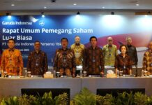 RUPSLB Garuda Indonesia Setujui Restrukturisasi Penyehatan Kinerja