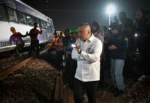 Pantauan Proses Evakuasi dan Pemulihan Anjloknya KA Argo Bromo Anggrek